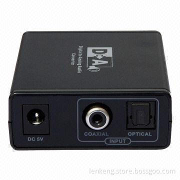 Digital to Analog Audio Converter, Supports Sampling Rate at 32, 44.1, 48 and 96kHz